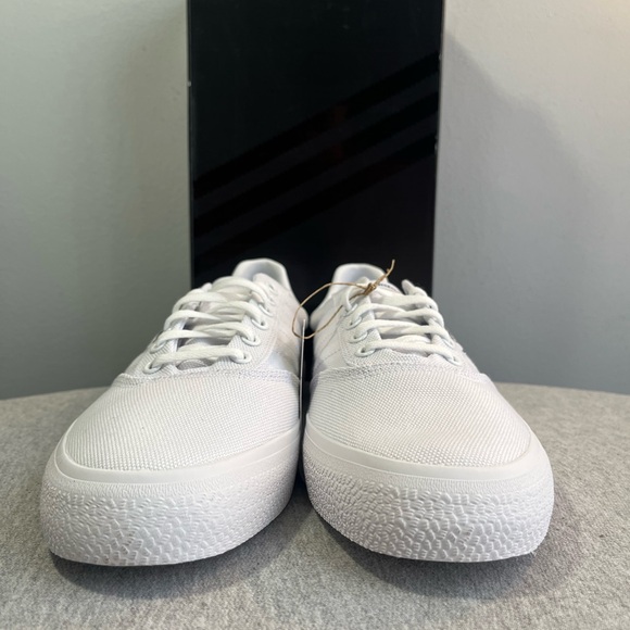 Adidas 3MC Vulc Sneaker Shoes White Canvas Men's Shoe Size 11.5 B22705 - Picture 3 of 11